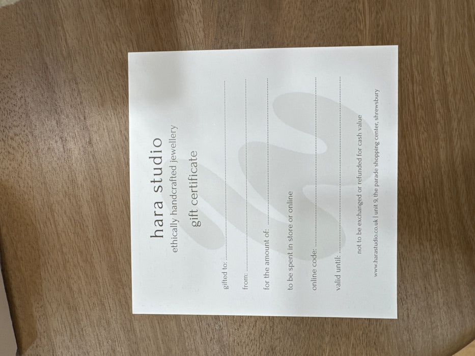 Gift Voucher