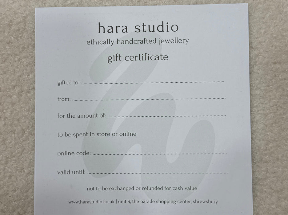 Gift Voucher