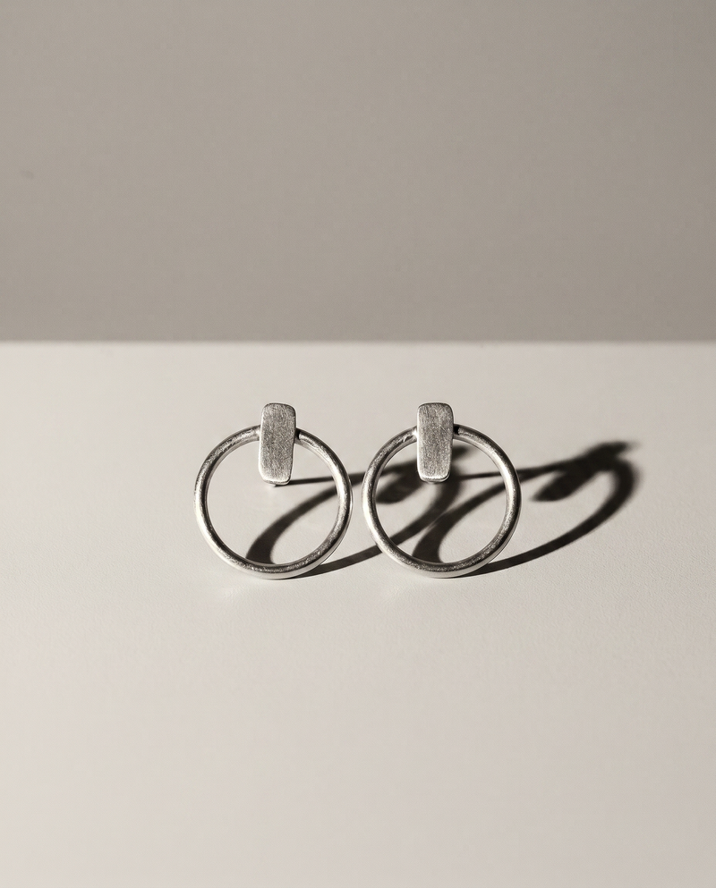 Sister Stones Earrings Small