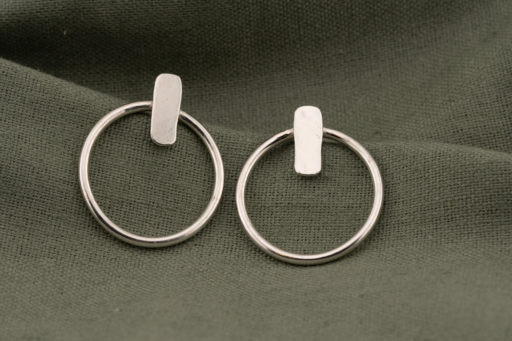 Sister Stones Earrings Large