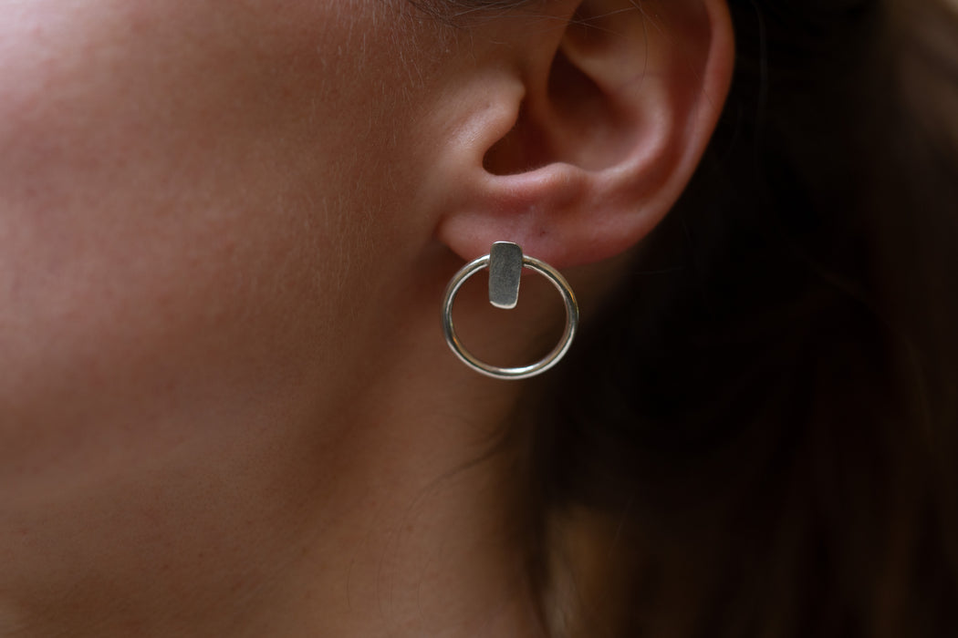 Sister Stones Earrings Small